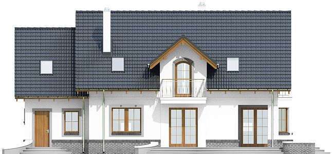 Фасад дома BEK-8829-44 Фасад дома BEK-8829-44