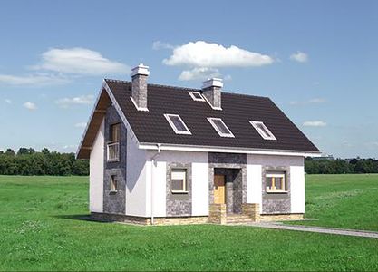 Фасад дома AHH-3618-34 Фасад дома AHH-3618-34